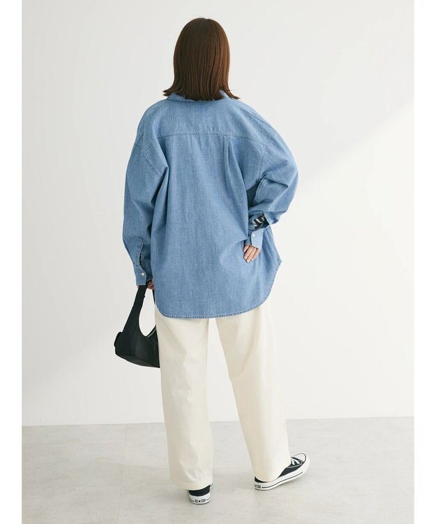 Green Parks ツータックチノパンツ Ivory