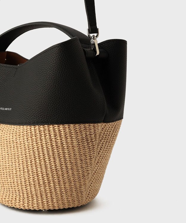 GRACE CONTINENTAL FEEL AND TASTE Combi BAG ブラック