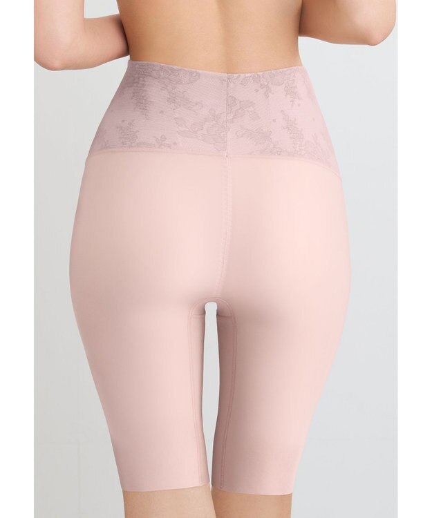 WACOAL ガードル 【肌リフト】 下半身のたるみをリフトアップ スリムなシルエット ロング丈 一枚ばき可能 レディース GRC424 /ワコール ピンクベージュ