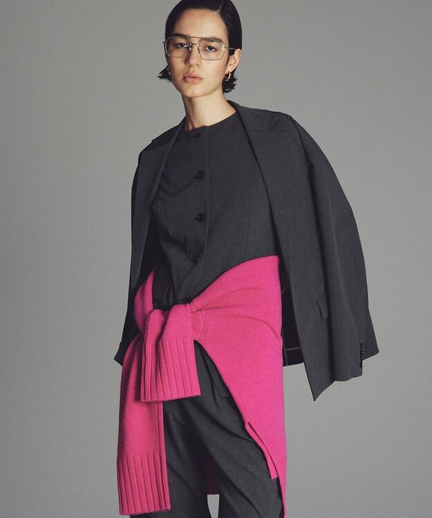 uncrave TRツイル ジャケット チャコール