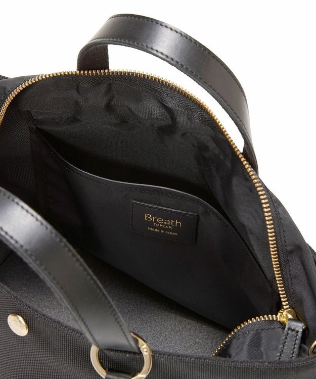 TOPKAPI 【新色追加】【Breath TOPKAPI】Aerial エアリアル ナイロン カラーストラップ付き トートバッグ /軽量 ブラック