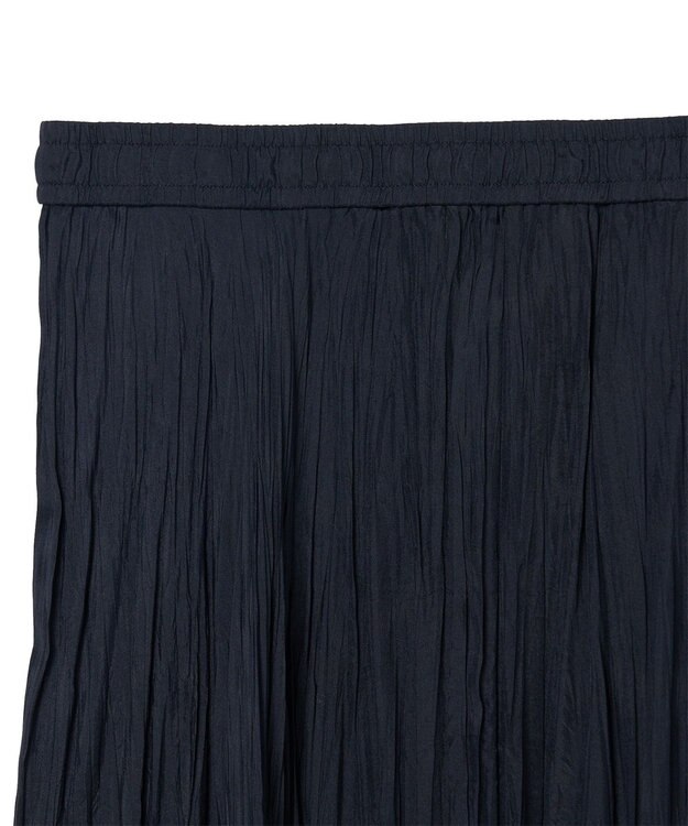 JOSEPH 【洗える】ハボタイ　ナチュラルプリーツスカート Navy