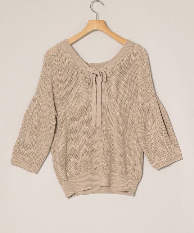 ONWARD Reuse Park 【any FAM】ニット春夏 ベージュ