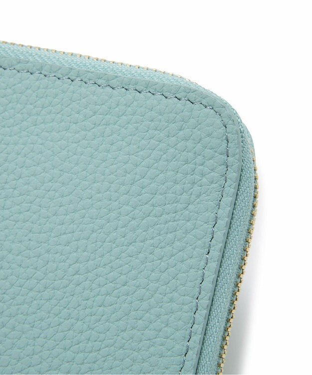 TOPKAPI 【新色追加】【TREASURE TOPKAPI】シュリンクレザー Lファスナー ミニ 財布 ミントグリーン