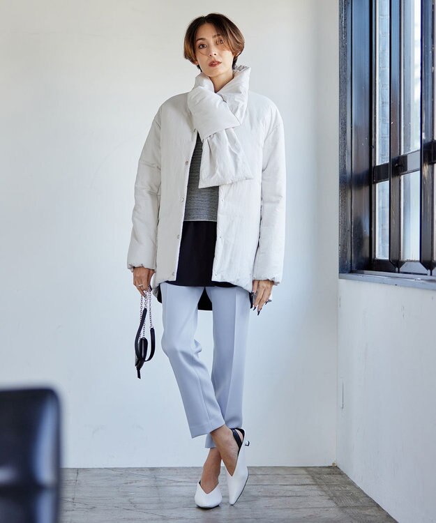 ICB L パディングジャケット トープ系