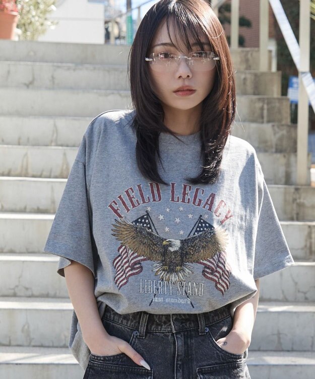 WEGO ヴィンテージウォッシュグラフィックBIGT 柄4