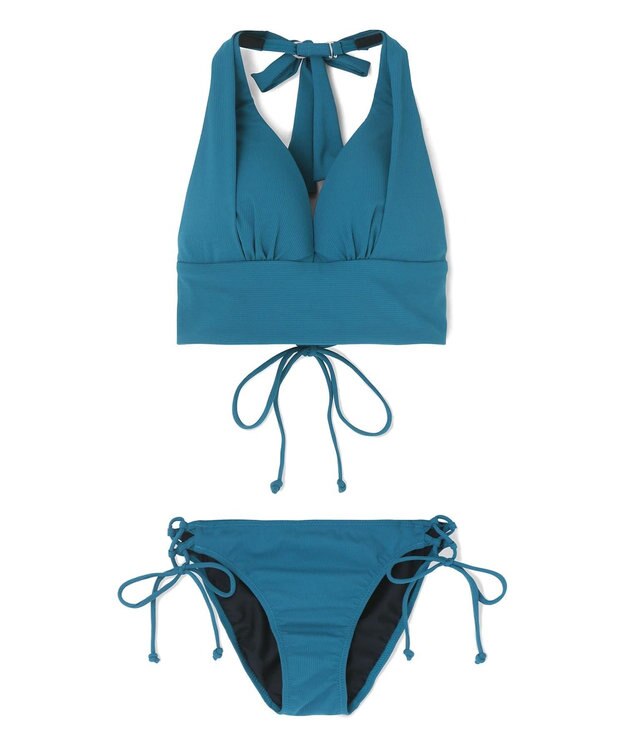 San-ai Resort（三愛水着楽園） ナチュラルだけどしっかり盛れる【ナチュラルアップブラ】　ノンワイヤービキニ　7M・9M　【San-ai Resort（サンアイリゾート）】 グリーン