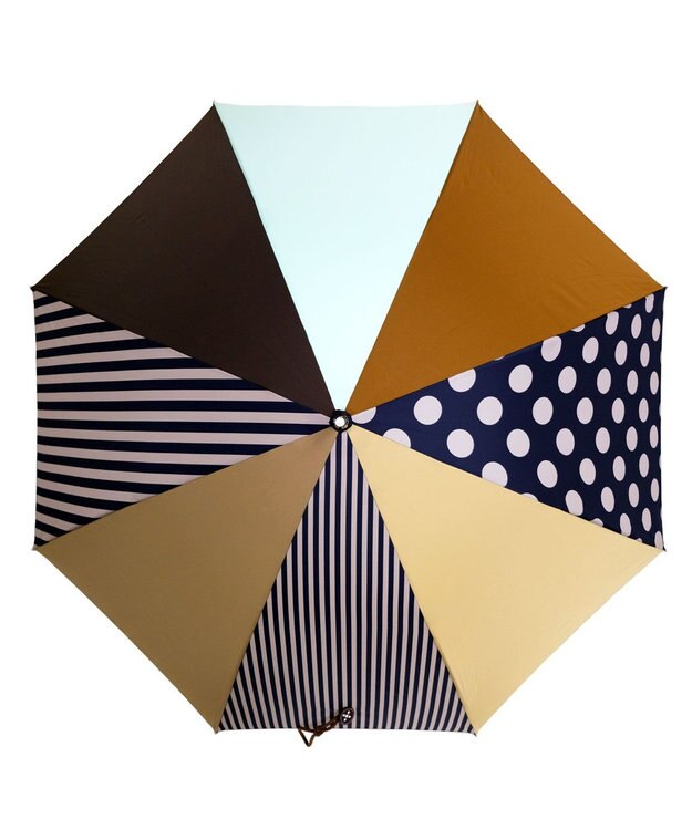 +RING 【プラスリング】【数量限定】 UNISEX 雨傘（長）60cm BRN T1201 ブラウン