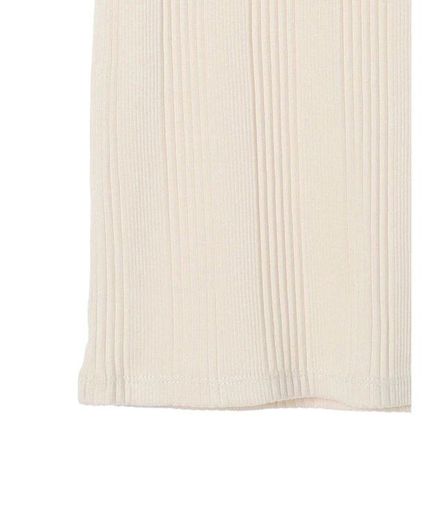 AMERICAN HOLIC バイカラーテレコタンクトップ Ivory