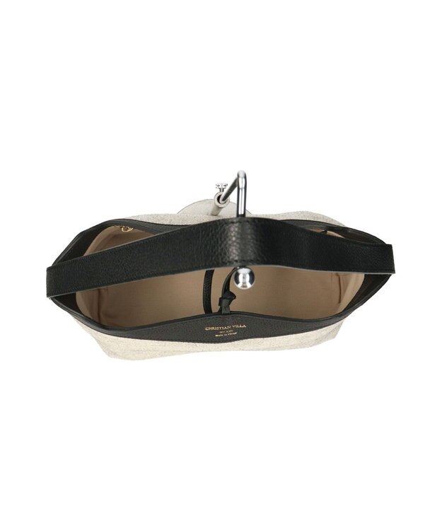 INTER-CHAUSSURES 【CHRISTIAN VILLA】ワンショルダーバッグ ブラックコンビ