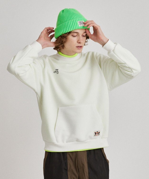 PW CIRCULUS 【MEN】グラフィックスウェット ホワイト系