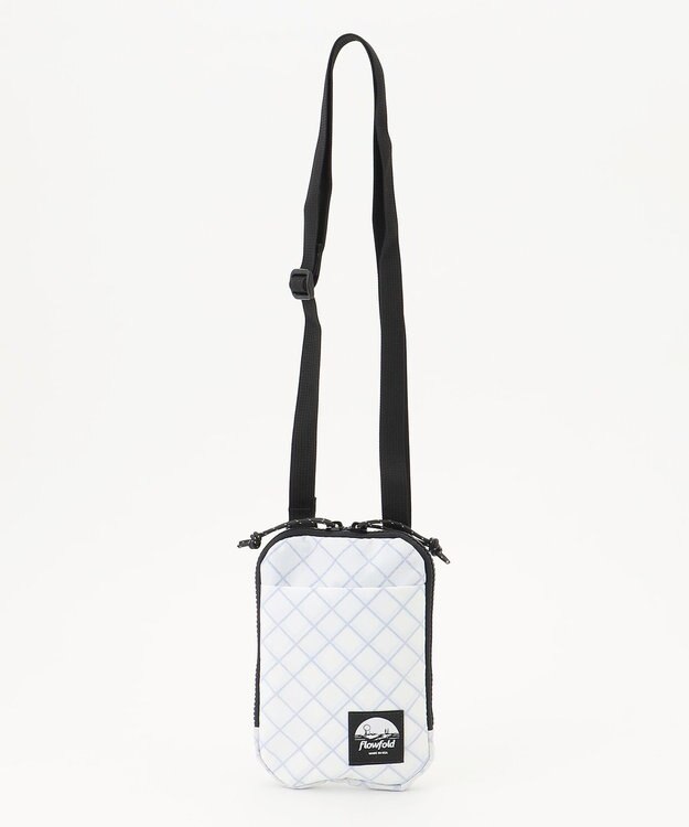 JOSEPH ABBOUD MOUNTAIN 【Flowfold・リサイクル素材】Portland Phone Bag 0.25L クロスボディバッグ ホワイト系