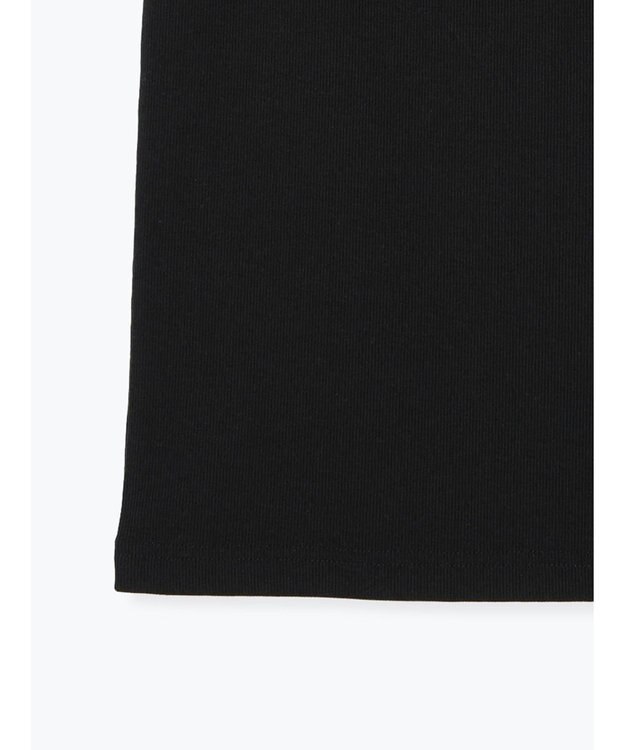 Te chichi 【接触冷感】シアー切替スクエアネックタンクトップ ブラック