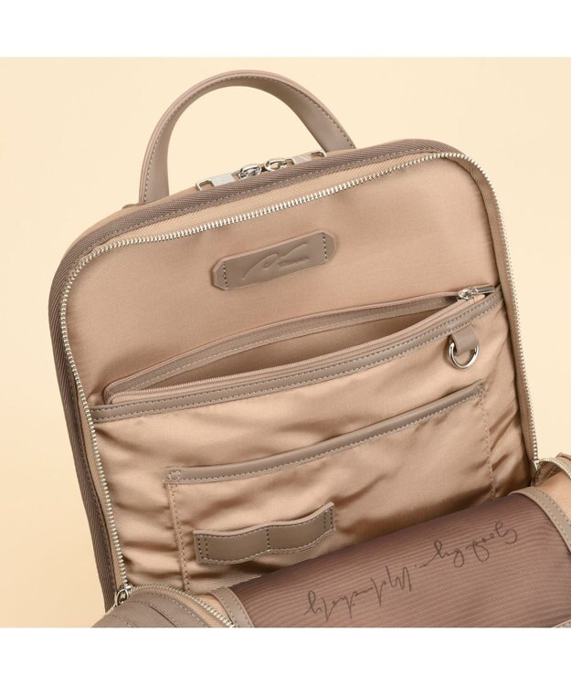 ACE BAGS & LUGGAGE W&.Day Night リッカ スクエアリュック A4サイズ 11712 ダブルアンドデイナイト ビジネスバッグ スモーキーピンク