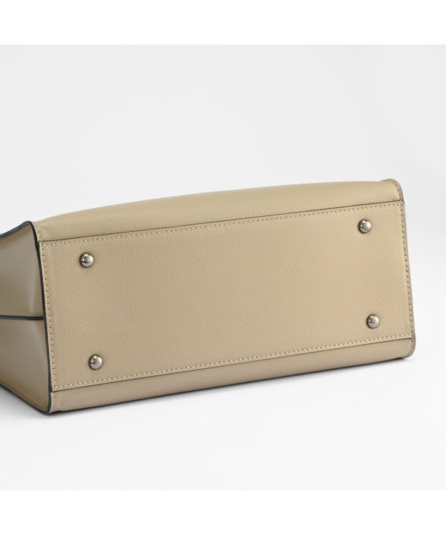 ACE BAGS & LUGGAGE W&.Day/Night スムーク ハンドバッグ B5サイズ 19191 ダブルアンドデイナイト ベージュ