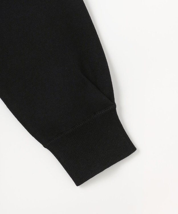 組曲 【加藤ローサさん着用】スキッパーニット ワンピース ブラック系