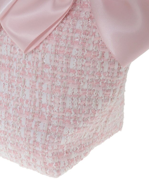 Maison de FLEUR ピンクマニアボリュームリボン2WayトートSバッグ Pink