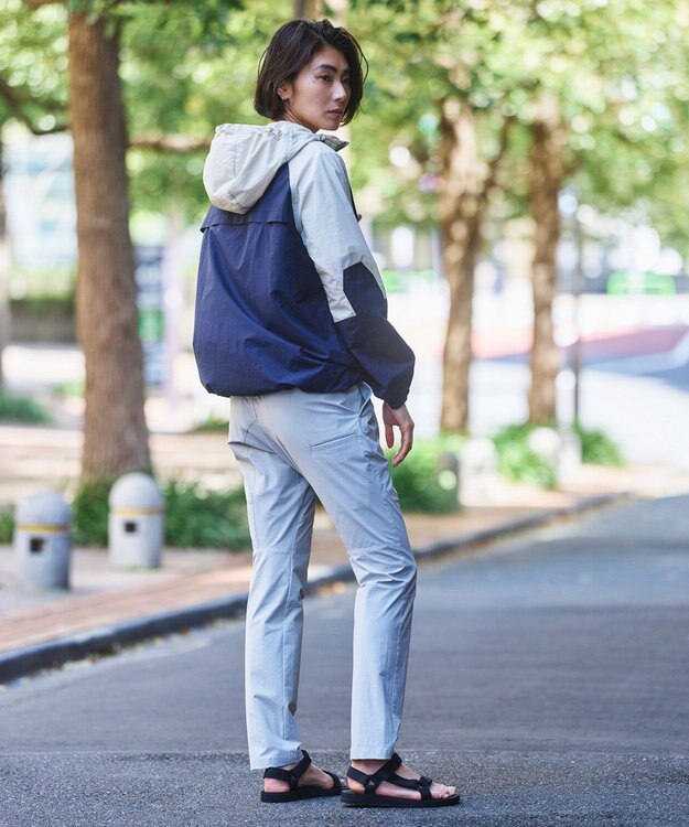 JOSEPH ABBOUD MOUNTAIN 【CREA掲載・軽量/ECO撥水/ストレッチ】 ライトワッシャー マウンテンパーカー ライトグレー系7