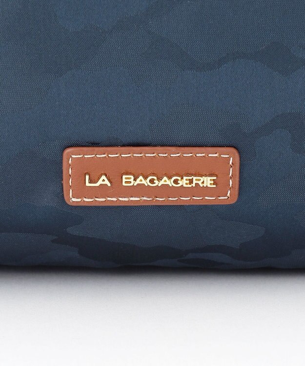 LA BAGAGERIE カモフラジャカード はっ水ショルダー ネイビー
