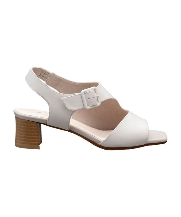 REGAL FOOT COMMUNITY 【ビューフィット】A60Y スクエアサンダル サンダル アイボリー