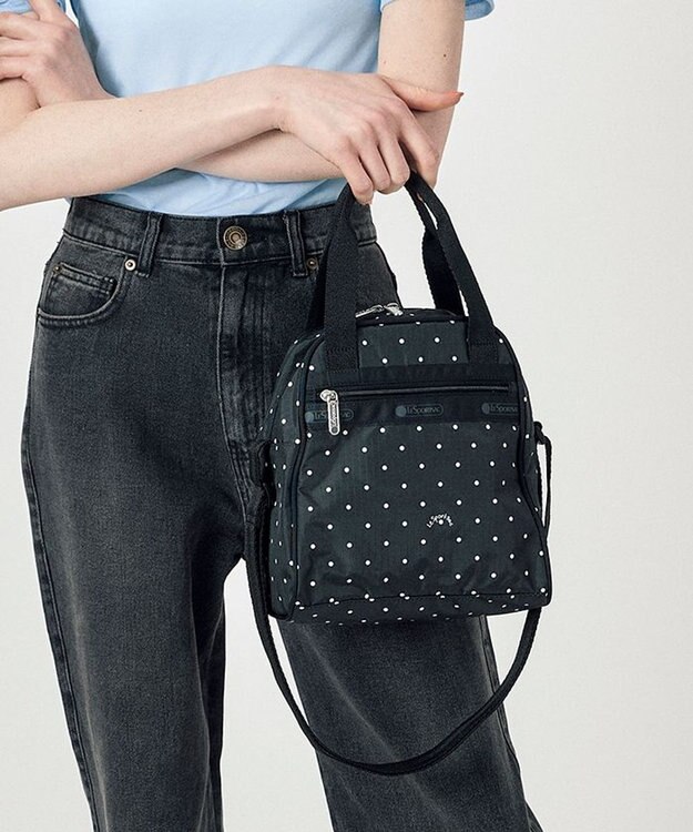 LeSportsac N/S MINI SATCHEL/プティドット プティドット