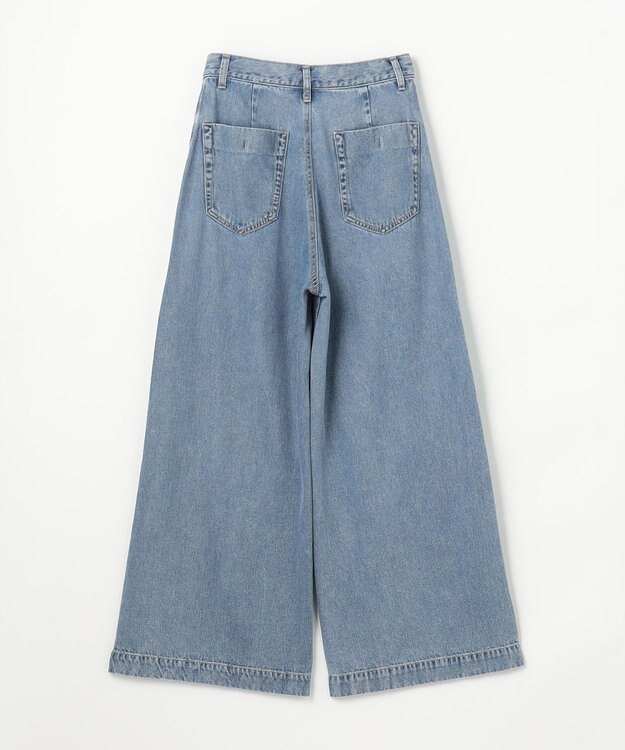 ANY L ルーズバギーデニム ブリーチ