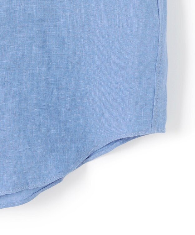 J.PRESS MEN 【洗える】リネントロピカル シャツ / レギュラー ブルー系