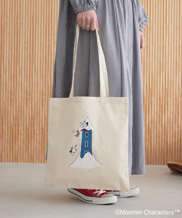 AMERICAN HOLIC Moomin アソートプリントトートバッグ Ivory