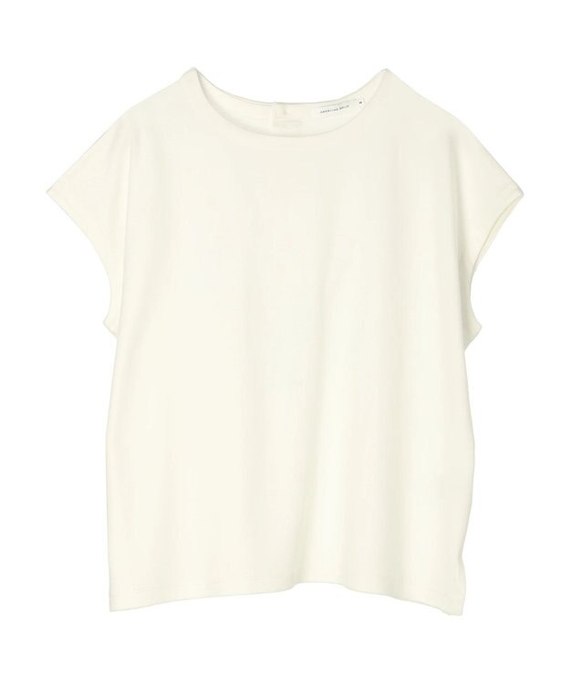 AMERICAN HOLIC バックボタンフレンチスリーブプルオーバー Off White