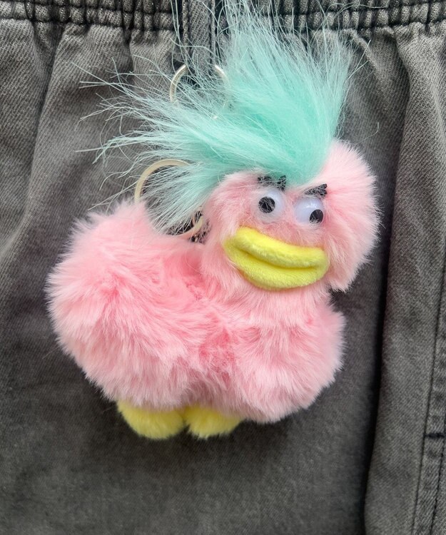 WEGO ヘンテコあひるぬいぐるみキーホルダー 柄5