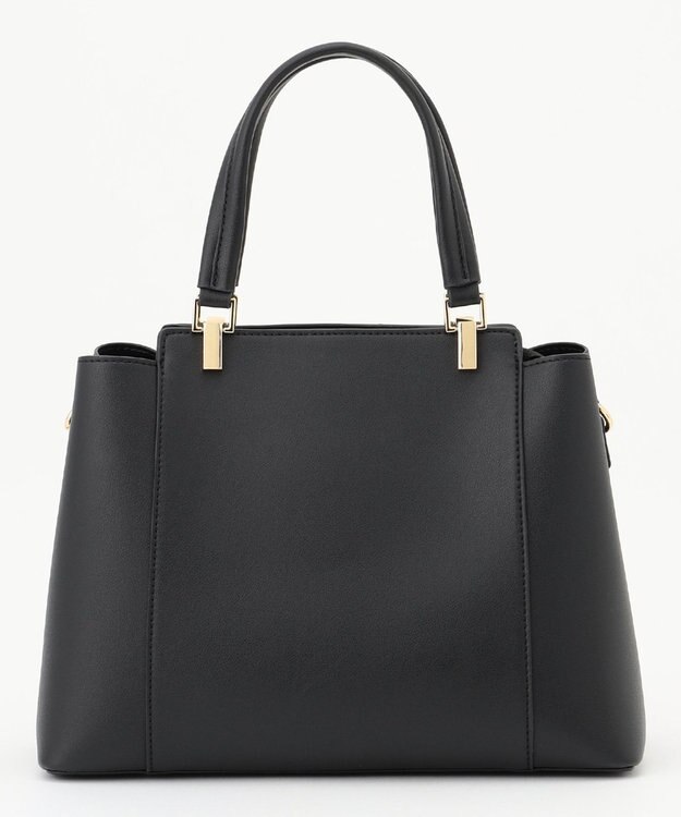 ANY SIS 【2WAY】ノーブルミディトート バッグ ブラック