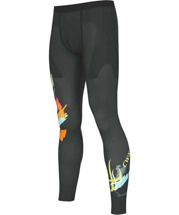 CW-X 【MEN】 CW-X スポーツタイツ 股関節・腰サポート 下半身の軸がブレにくい 球技 陸上 ロング 足首丈 3Lサイズまで対応 大きいサイズ メンズ HOO509 /ワコール グリーン