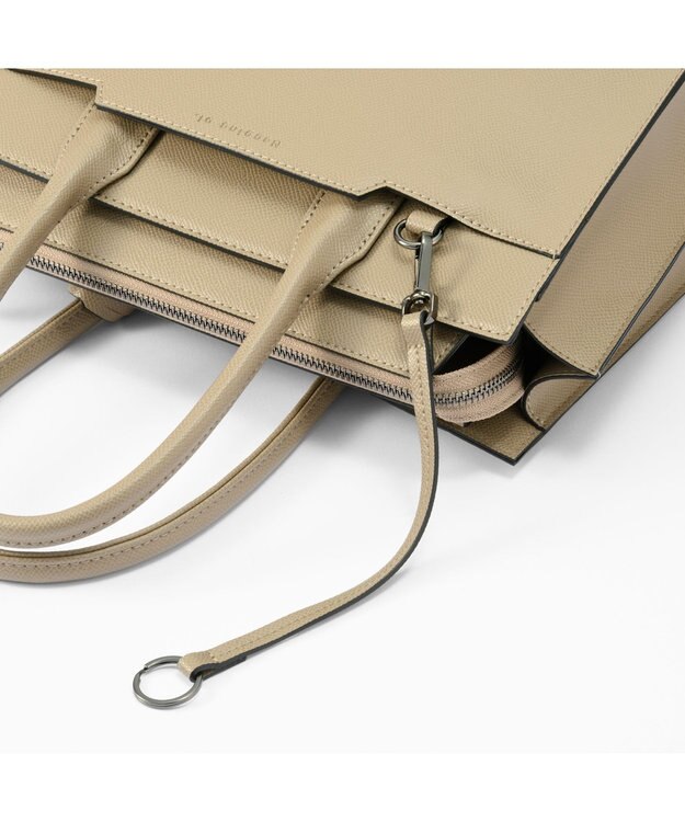 ACE BAGS & LUGGAGE W&.Day/Night スムーク ハンドバッグ B5サイズ 19191 ダブルアンドデイナイト ベージュ