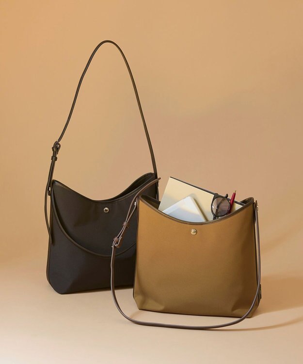 TOPKAPI 【Breath TOPKAPI】RIDGE リッジ オックス ２WAY ワンショルダー バッグ ブラウン