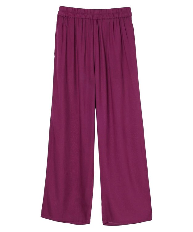 CRAFT STANDARD BOUTIQUE レーヨンイージーパンツ Purple