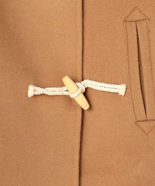 J.PRESS YORK STREET 【WOMEN】ショート ダッフルコート キャメル系