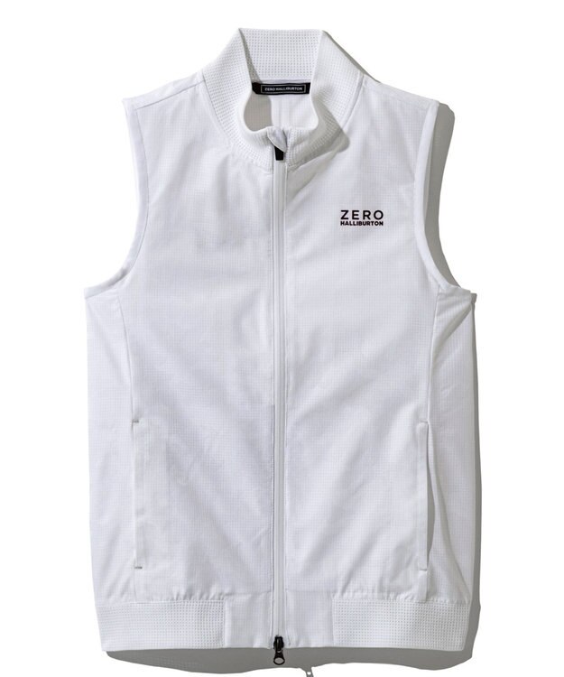 ZERO HALLIBURTON クールドッツカモフラベスト 82841 W4S8b レディースゴルフ ホワイト