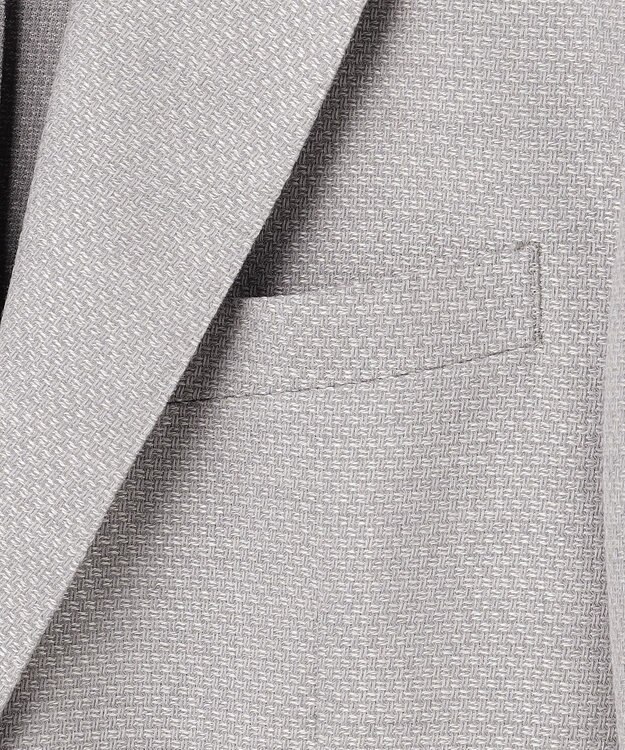 J.PRESS MEN 【NEW STAGE】エアーストラクチャー ジャケット / 2B ライトグレー系