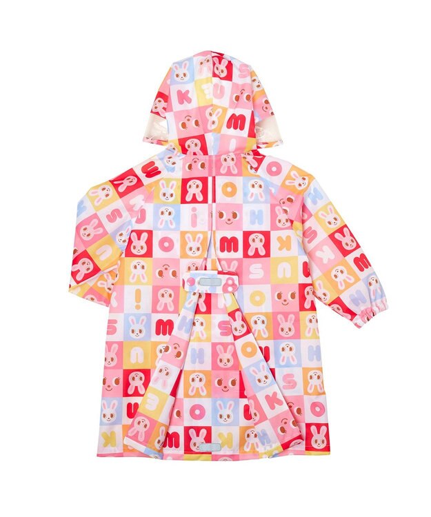 MIKI HOUSE HOT BISCUITS 【ミキハウス】【80-130cm】 レインコート ピンク