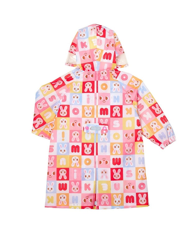 MIKI HOUSE HOT BISCUITS 【ミキハウス】【80-130cm】 レインコート ピンク
