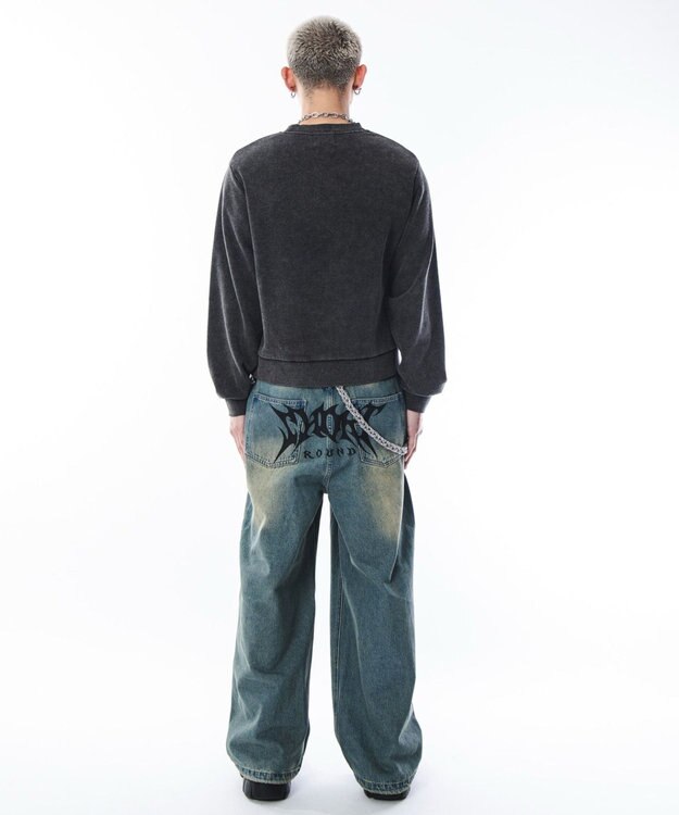 WEGO 【ユニセックス着用ITEM】コンパクトフィットロゴプルオーバー ブラックその他