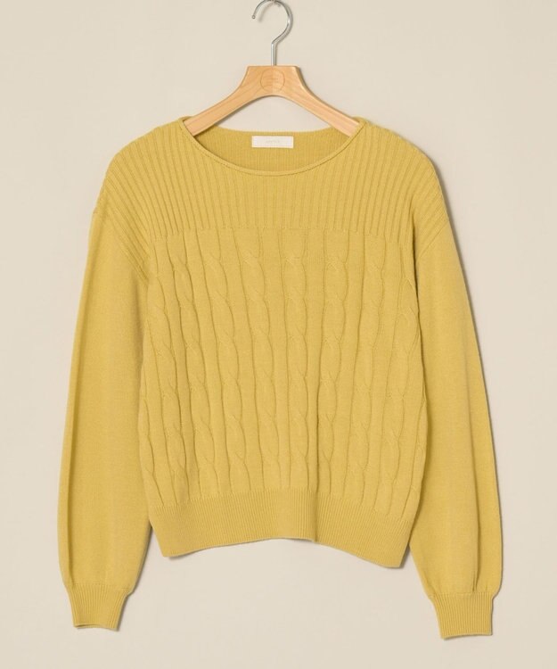 ONWARD Reuse Park 【any SiS】ニット秋冬 イエロー