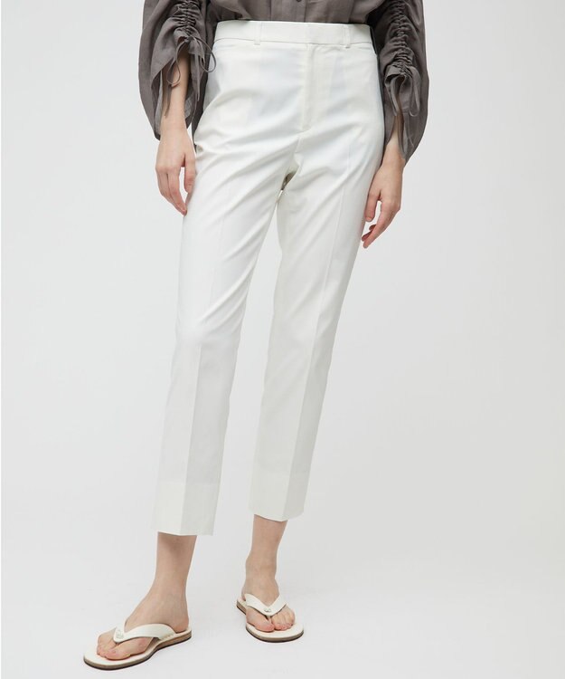 BEIGE， COWBERRY / クロップドパンツ Ecru