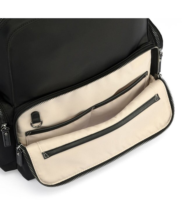 ACE BAGS & LUGGAGE Jewelna Rose フレイヤ・リュック エアリィ ワイド A4/13.3インチPC収納 16264 ジュエルナローズ オールブラック