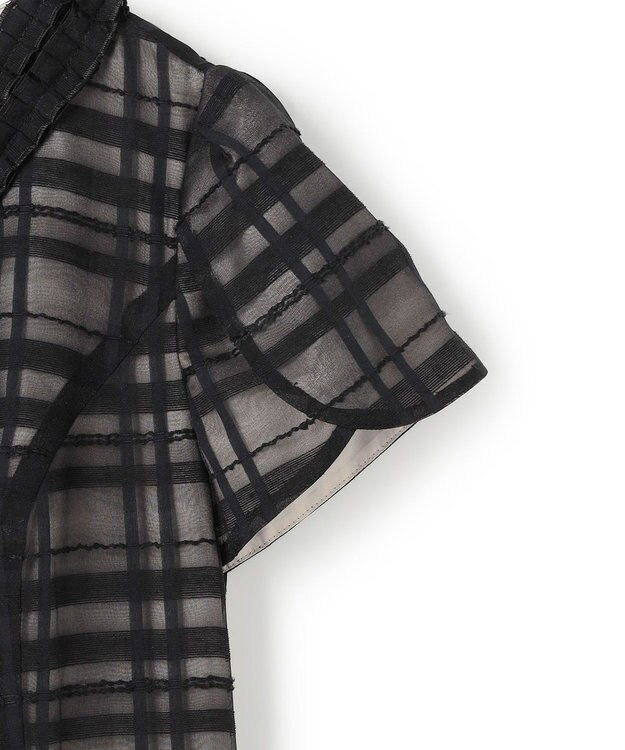 TOCCA 【星風まどかさん着用】FLOATING CHECK ドレス ブラック系5