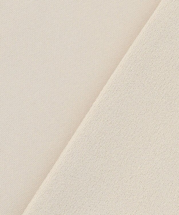 UNFILO L BEAUTY MOVE ノーカラージャケット アイボリー