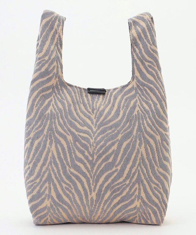 ICB 【新色追加・WEB限定カラーあり】2WAYエコバッグ 起毛ゼブラグレー系