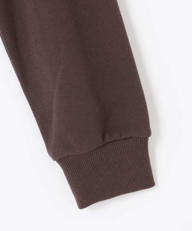 NAVE クロップドフーディ ダークブラウン系