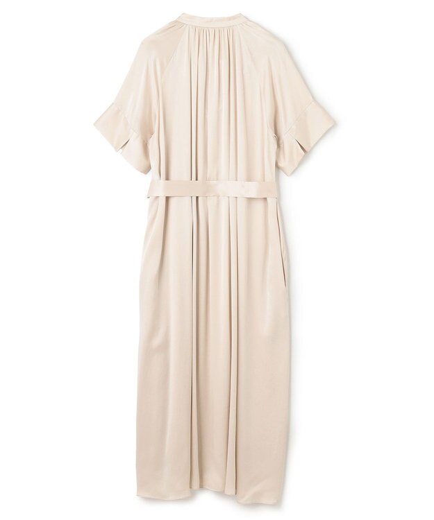 BEIGE， YEW / シャツワンピース Sand