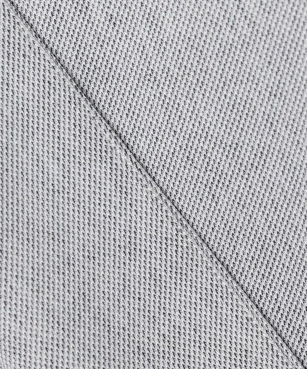 J.PRESS LADIES L リネンライクジャージー ロング ジレ ライトグレー系